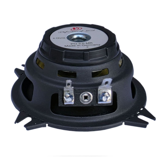 DEGO Power 3000 MR 80 Głośniki średniotonowe o średnicy 80 mm. Impedancja 4 Ohm. Moc 40W RMS